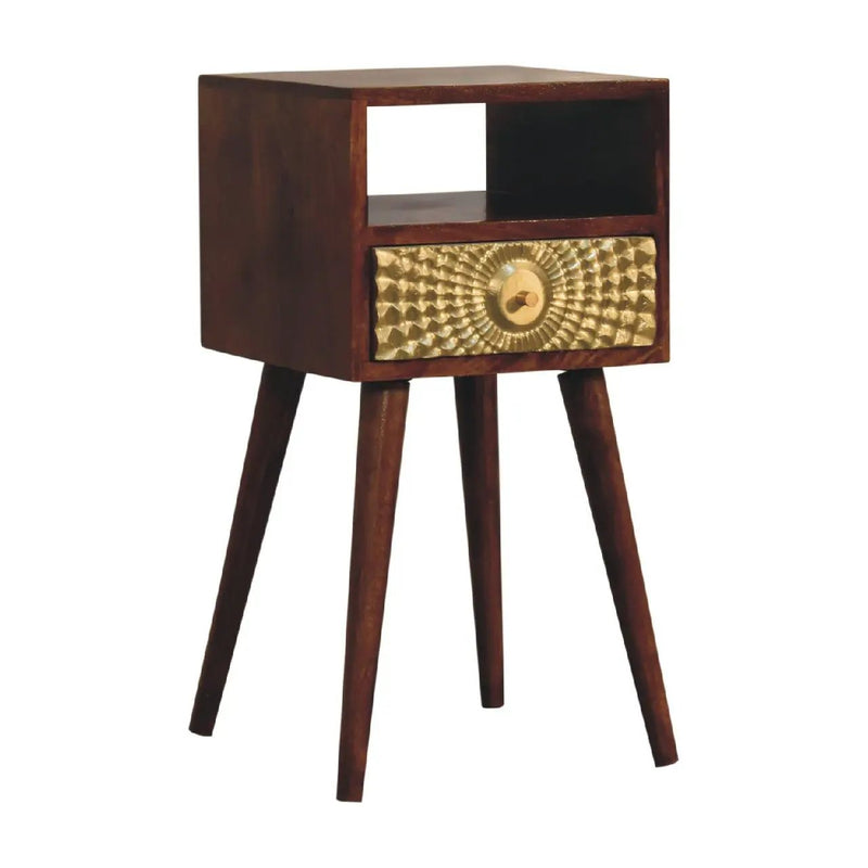 Eden - Mini Nightstand - Chestnut by Unique Piece Furniture