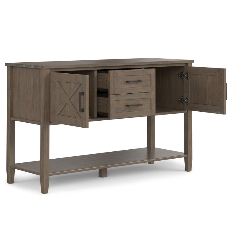 Ela - Console Table - Smoky Brown by HouseOfZazla