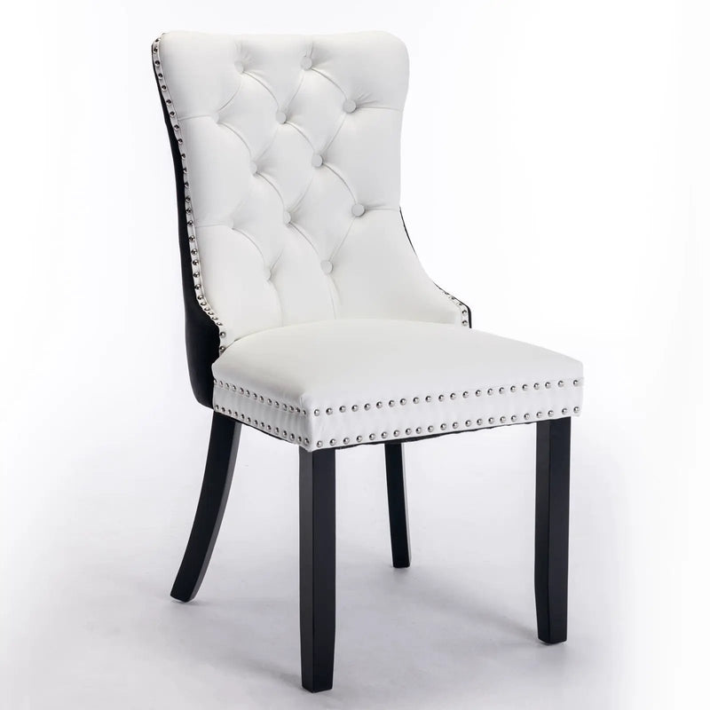 Nikki - Modern Upholstered Dining Chair (Set of 2) by HouseOfZazla