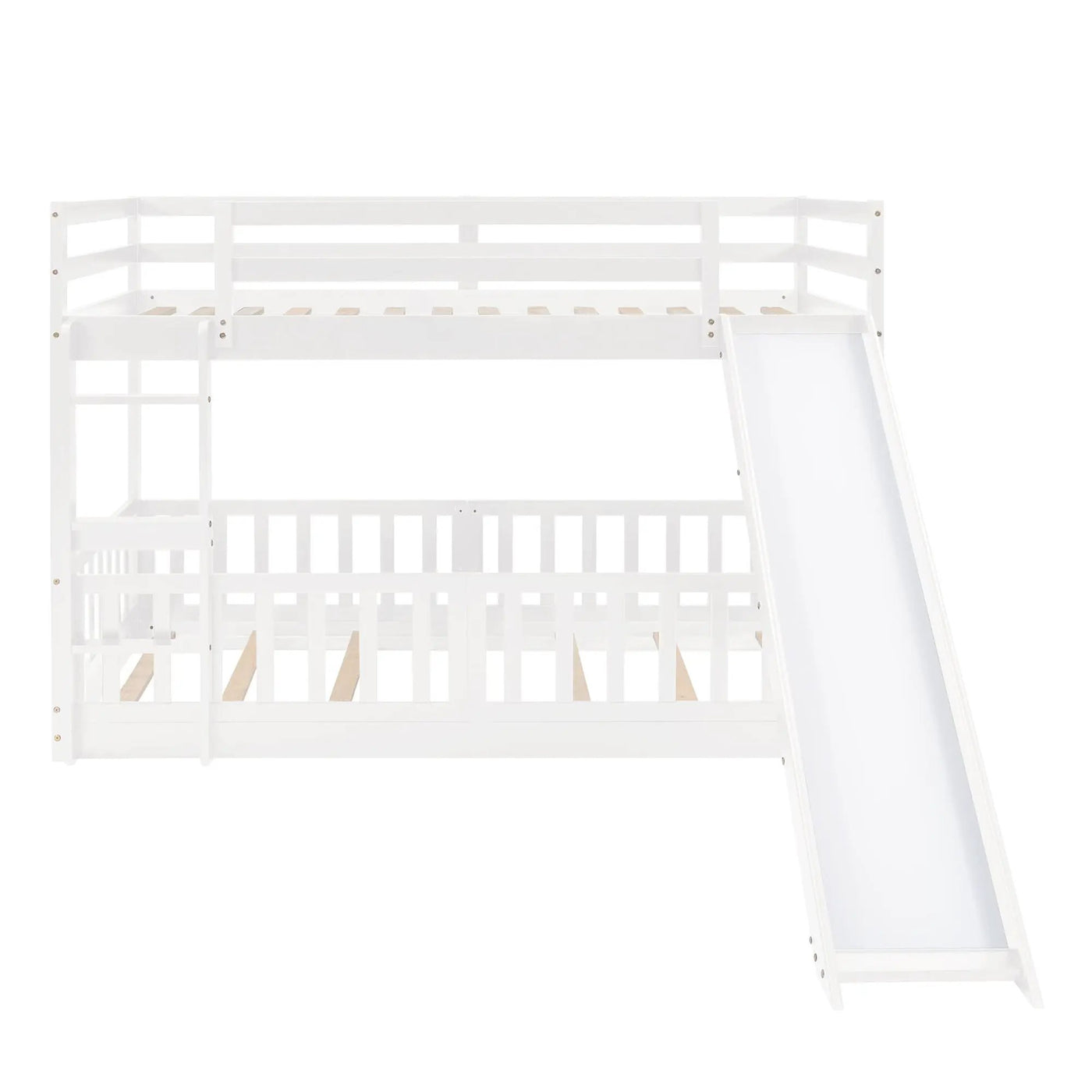 Functional Bunk Bed & Convertible Ladder And Slide by Unique Piece Furniture