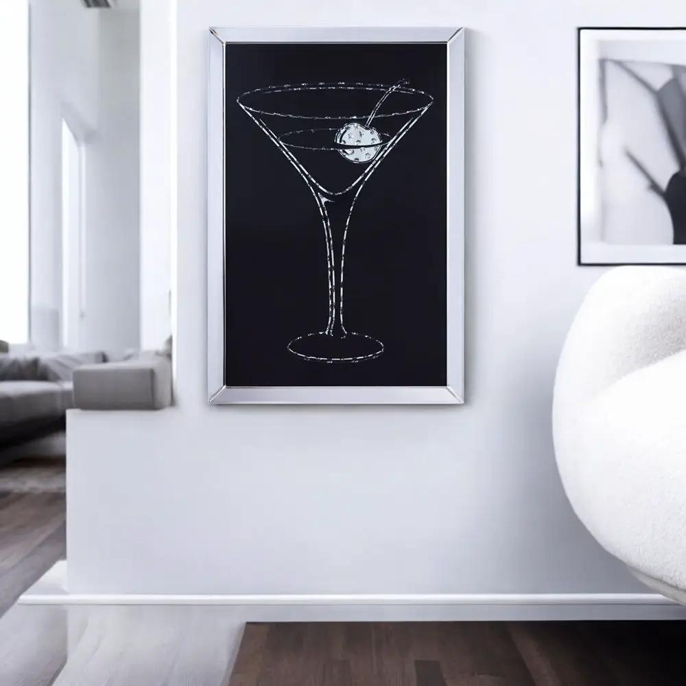 Talisha - 35" Wall Art - Mirrored by Unique Piece Furniture