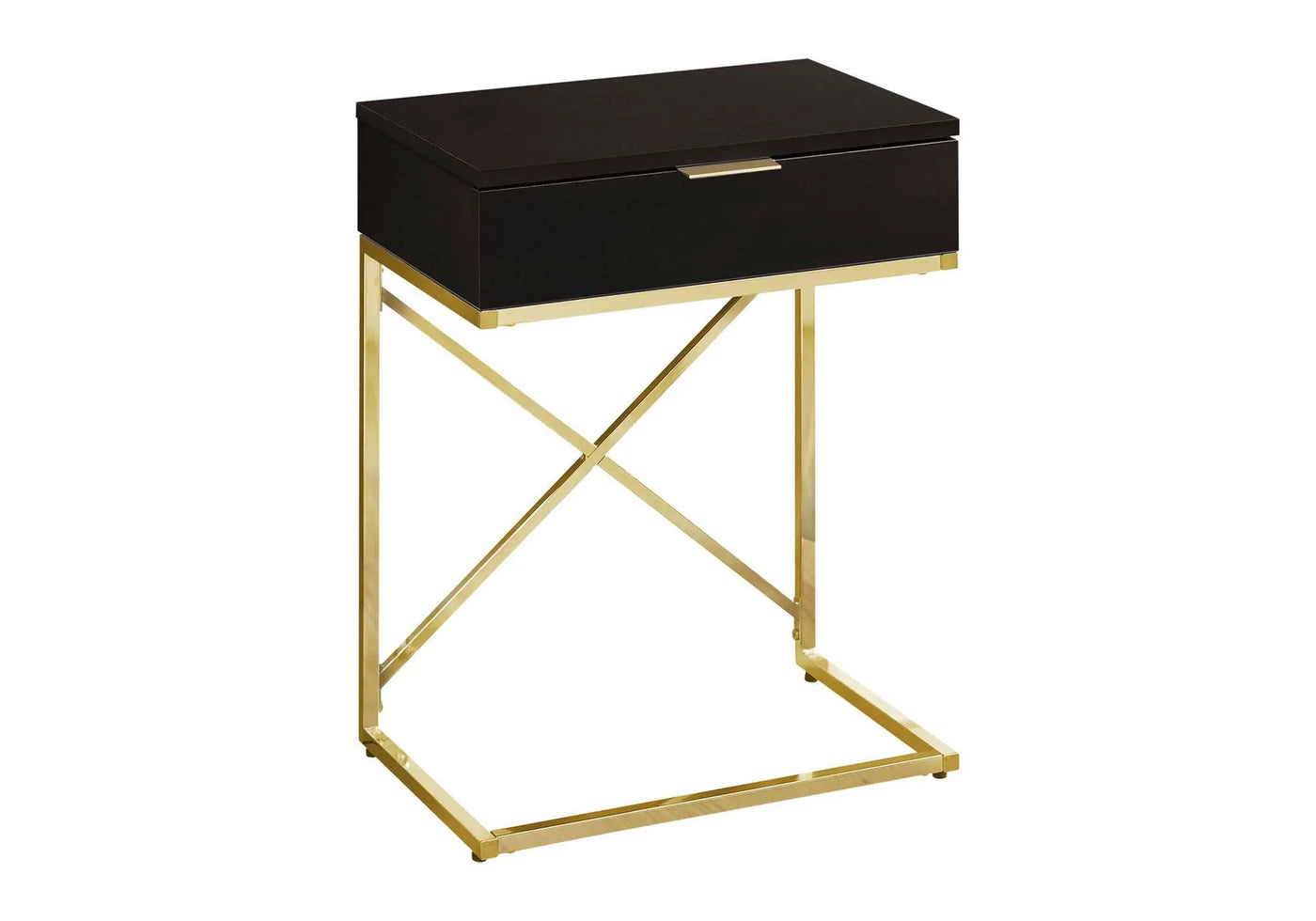Accent Side Table, Storage Drawer, Spacious Tabletop, Contemporary & Modern by Unique Piece Furniture