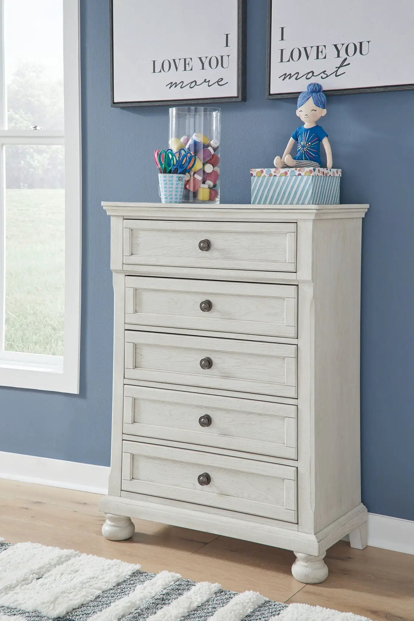 Robbinsdale - Youth Sleigh Storage Bedroom Set by Unique Piece Furniture