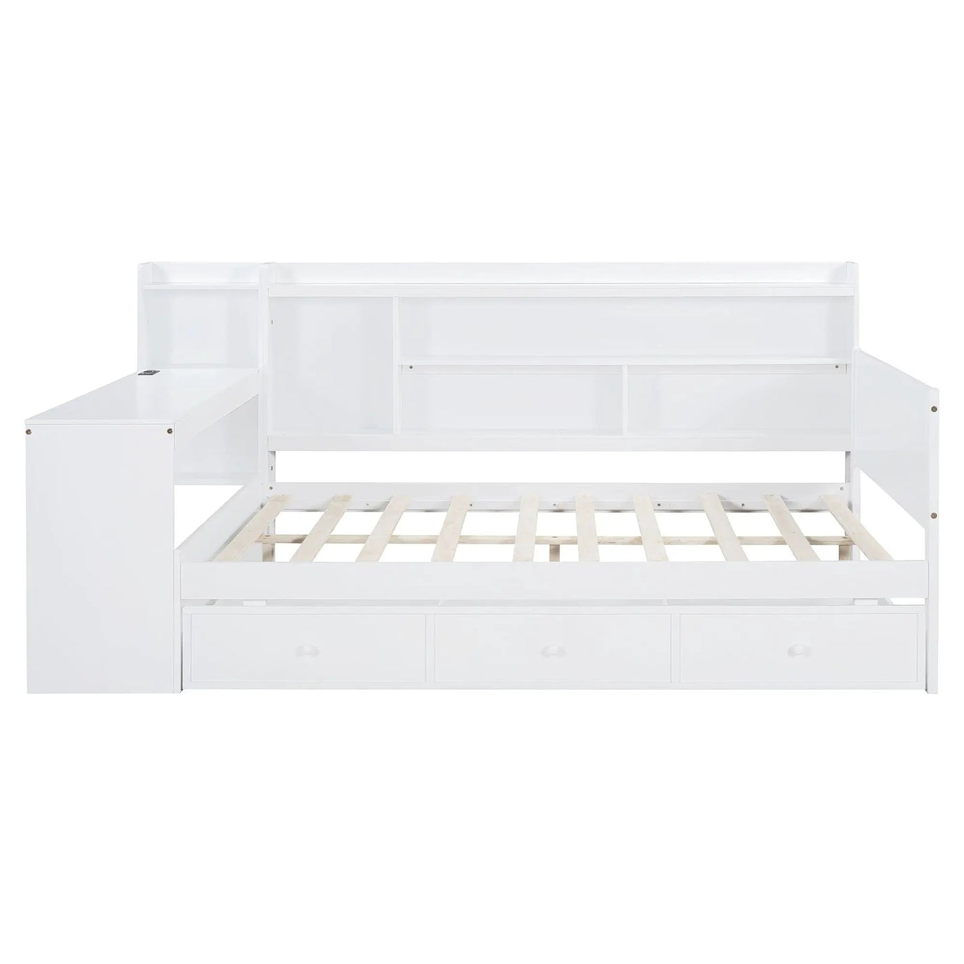 Daybed With 3 Drawers USB Ports And Desk by Unique Piece Furniture