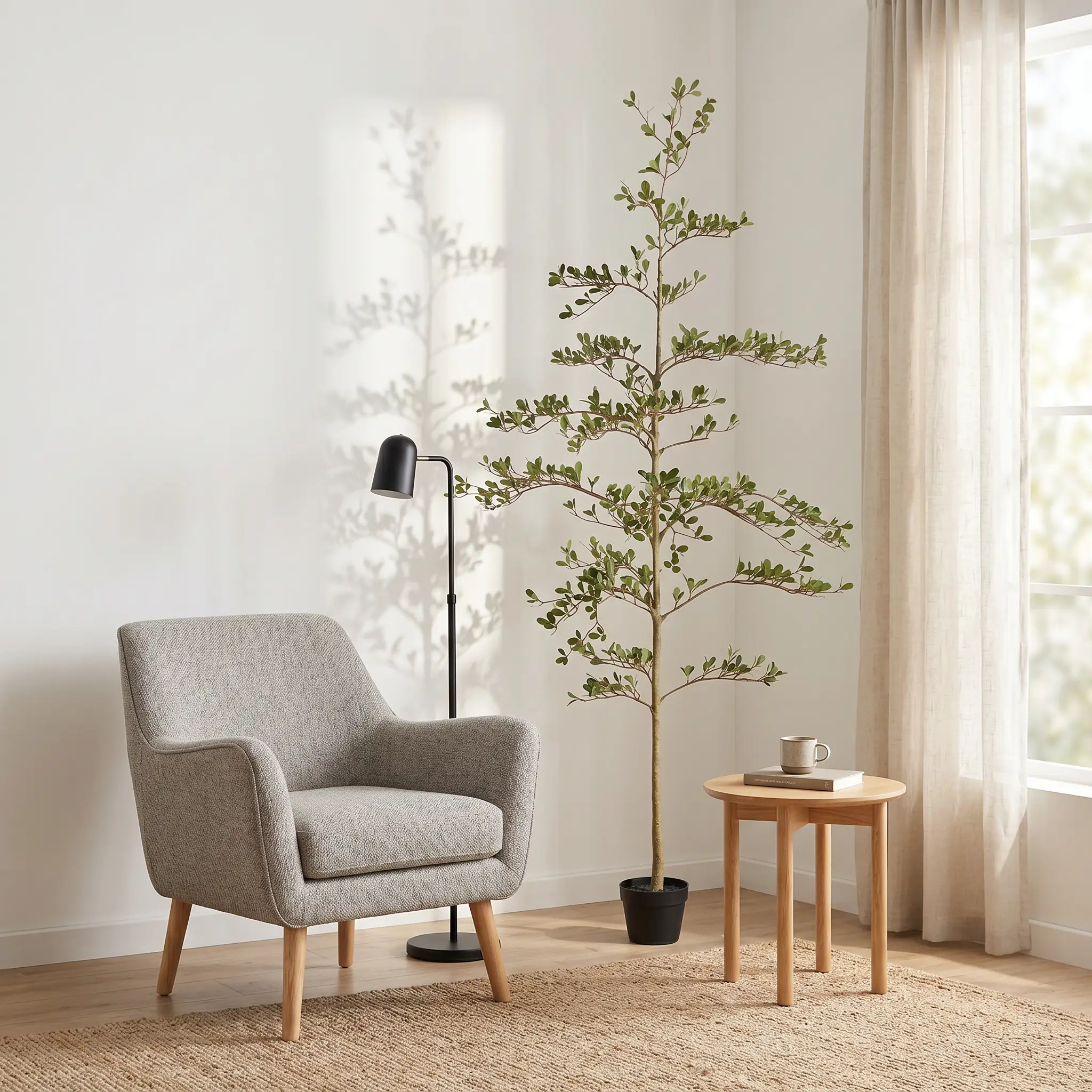 6ft Artificial Olive Tree, Realistic Faux Potted Plant by HouseOfZazla