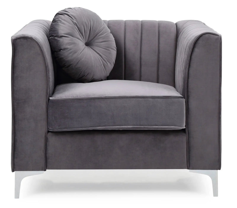 Contemporary Sloped Armchair by Unique Piece Furniture