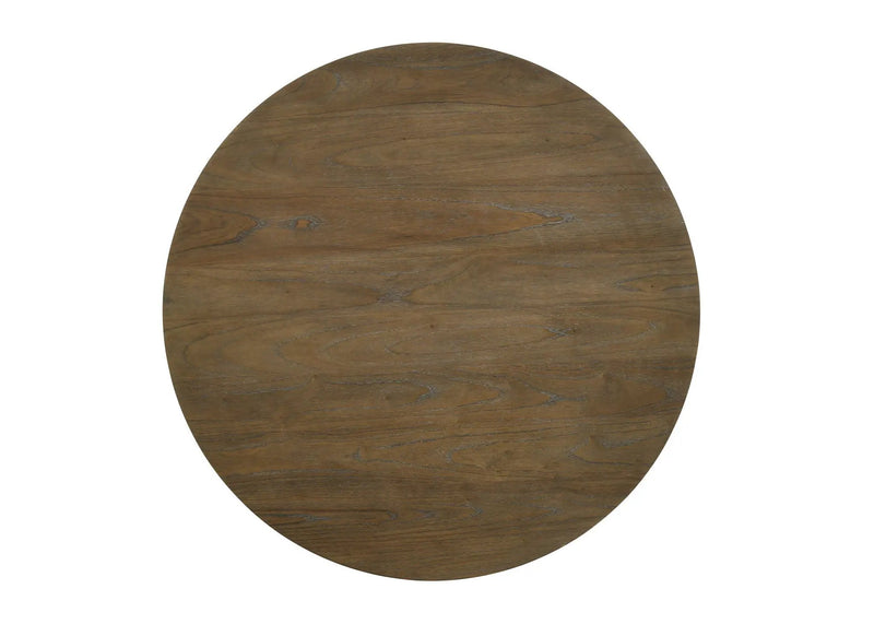 Parfield - 5 Pieces Round Dining Room Set - Light Brown / Oak by Unique Piece Furniture