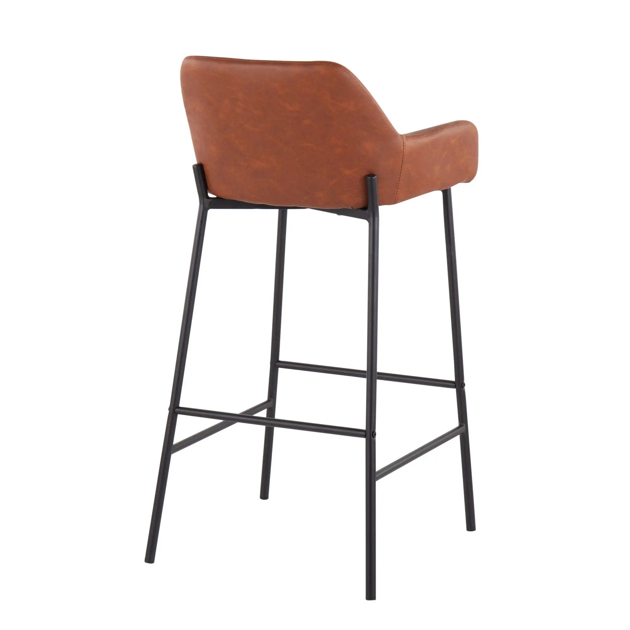 Daniella - Industrial Fixed Height Bar Stool (Set of 2) by Unique Piece Furniture
