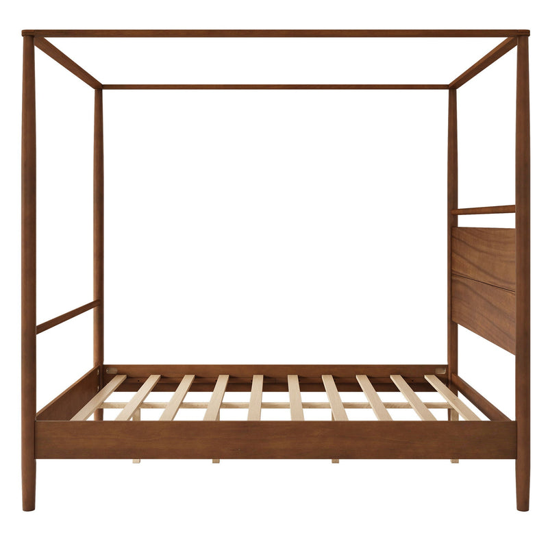 Canopy Bed Frame With 4 Posters by HouseOfZazla