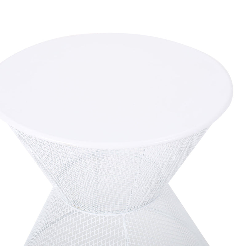 Nevada Contemporary Side Table With Design by HouseOfZazla