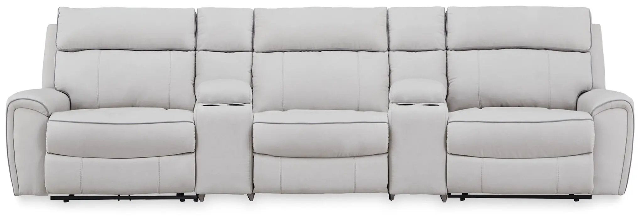 Social Pointe - Reclining Sectional by Unique Piece Furniture