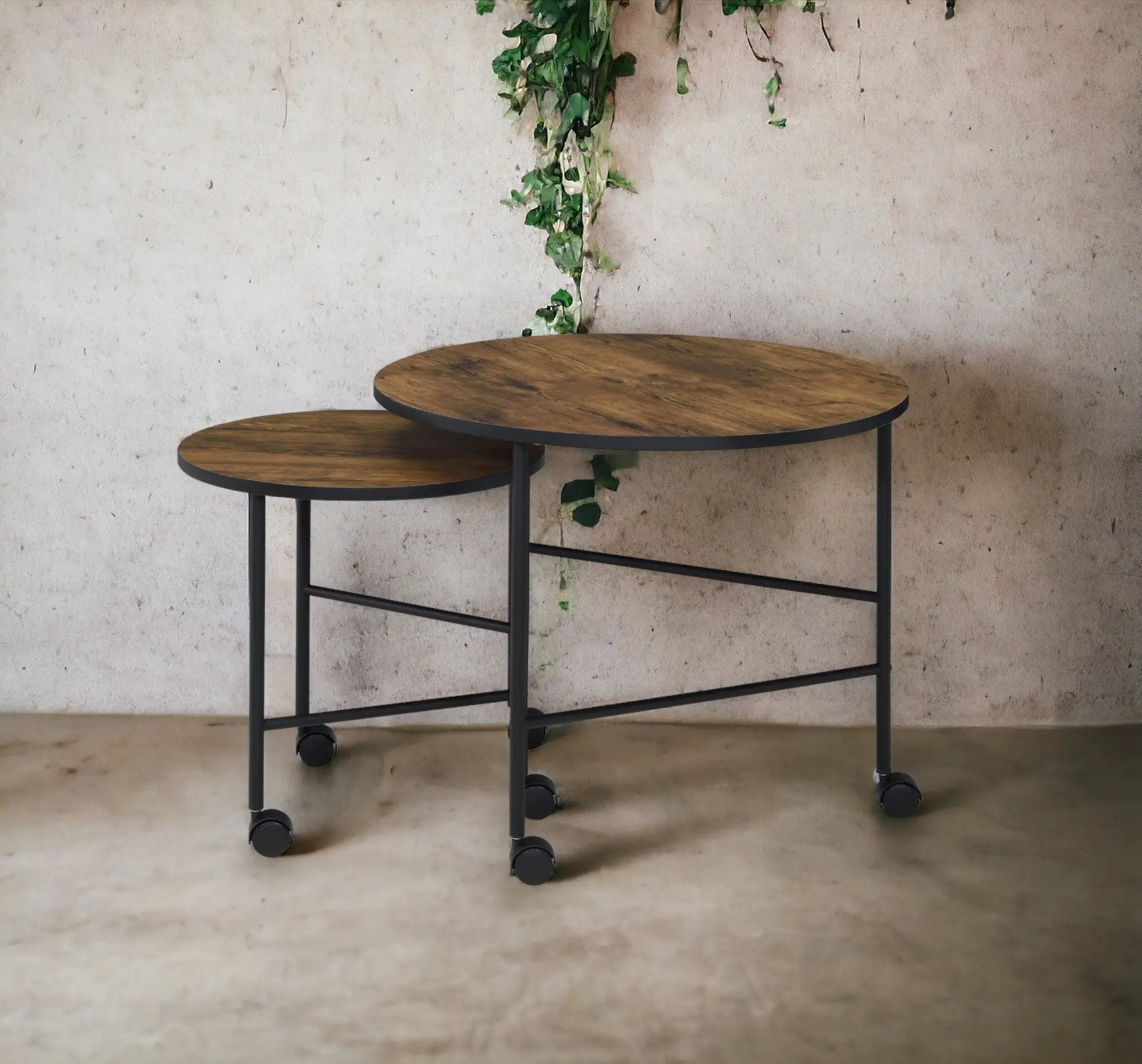 Oblis Vintage Nesting Tables (Set of 2) by HouseOfZazla