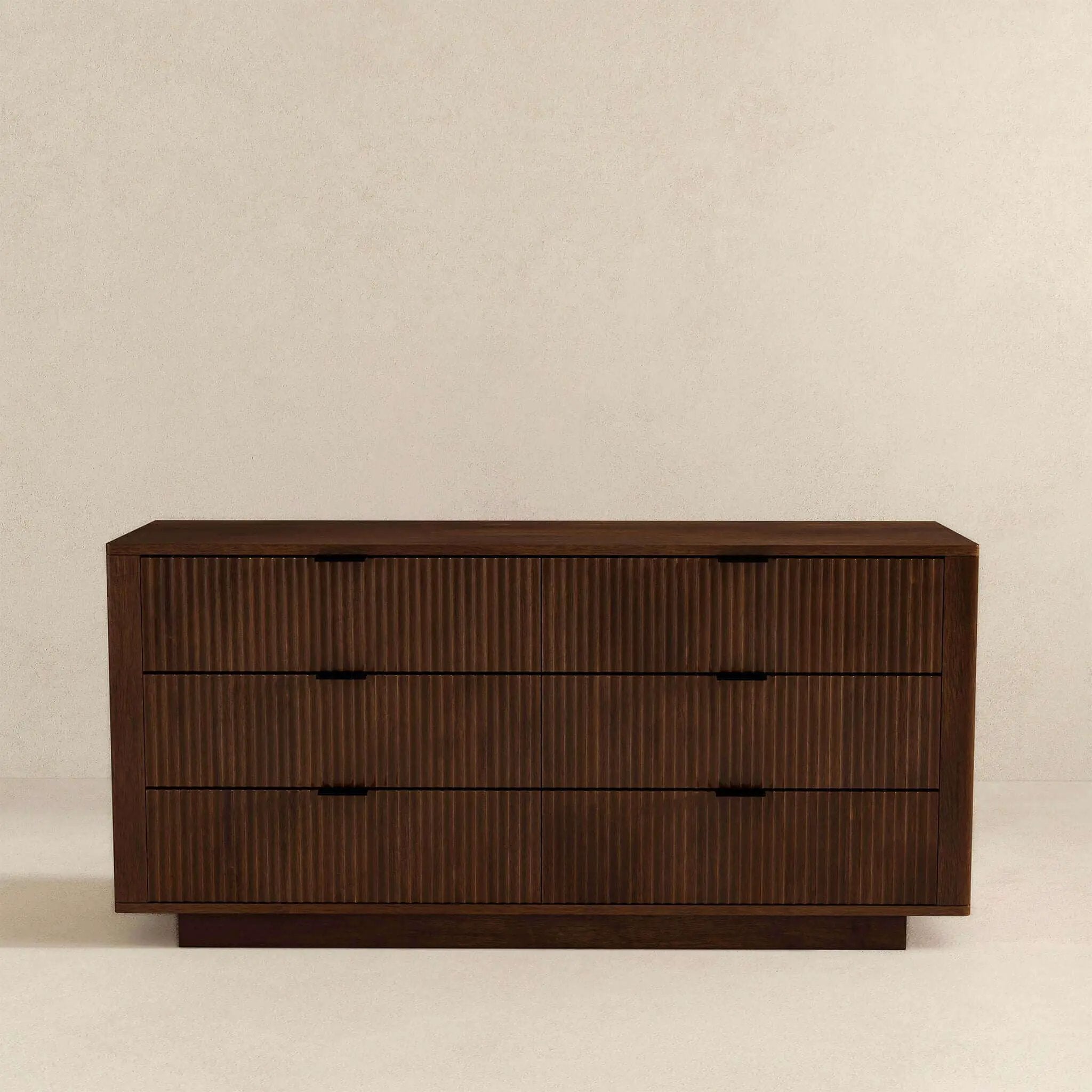 Lola - Dresser With 6 Drawers - Dark Brown by Unique Piece Furniture