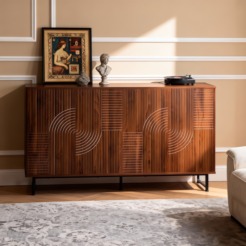 Mid-Century Modern Server, Sideboard & Buffet, photo 7 of 10