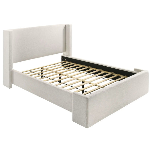 Froberg - Platform Bed With Wingback Headboard