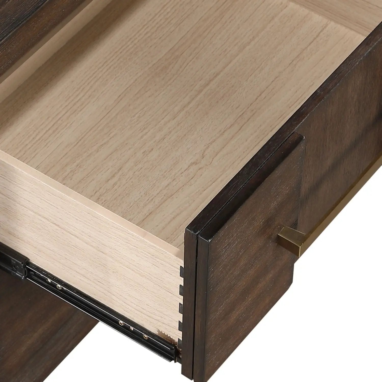 Kenzo - 2 Drawer Nightstand - Walnut by HouseOfZazla