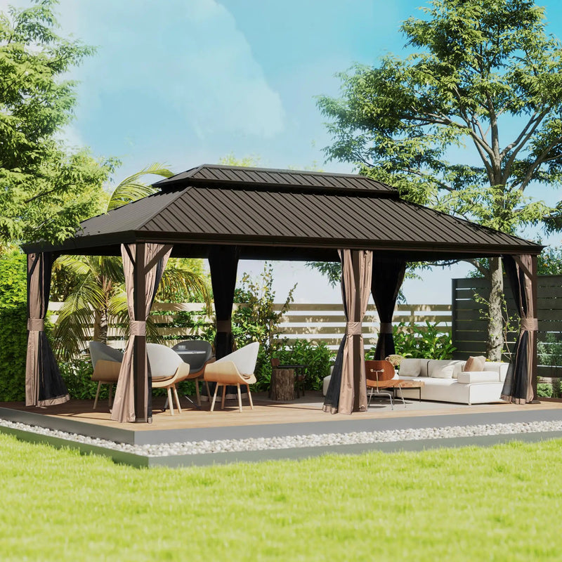 12' X 18' Hardtop Gazebo by HouseOfZazla