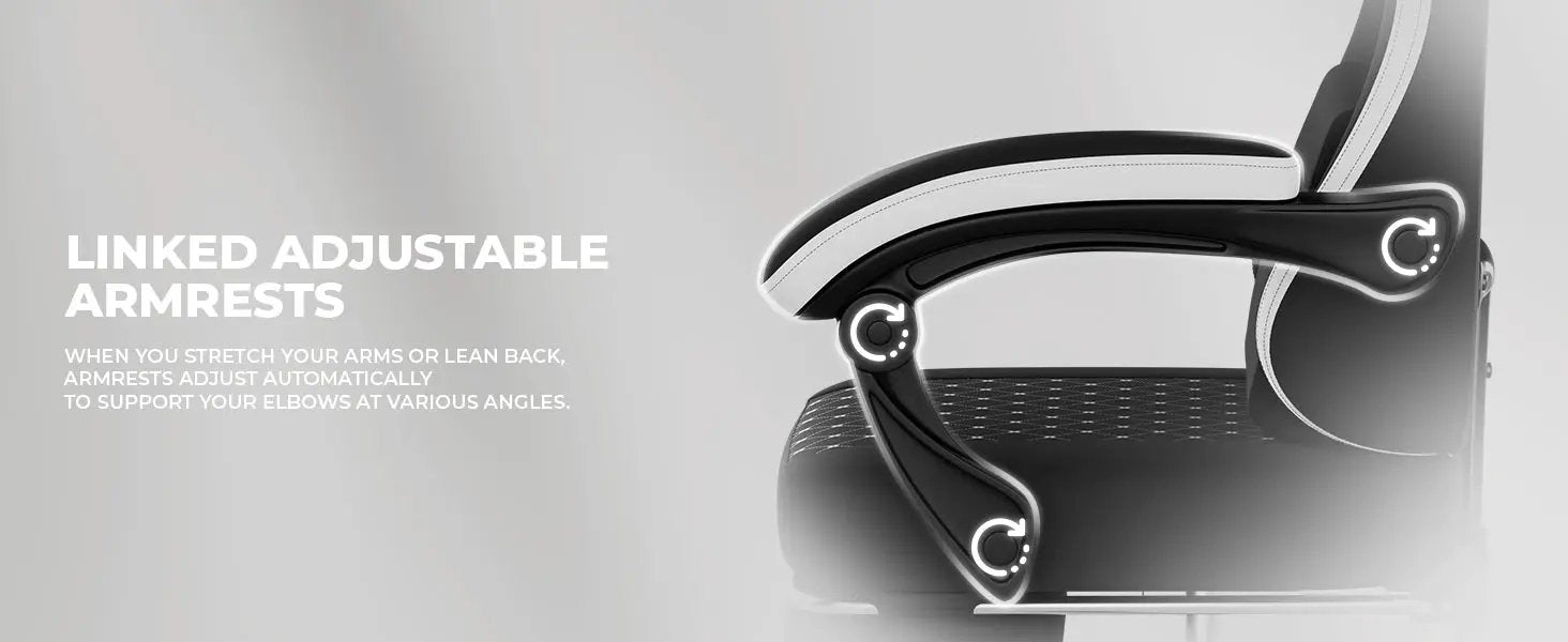 Gaming Chair with Massage and Ergonomic Design by HouseOfZazla