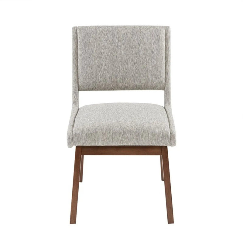 Boomerang - Dining Side Chair With Upholstered Cushions (Set of 2) - Light Gray by Unique Piece Furniture
