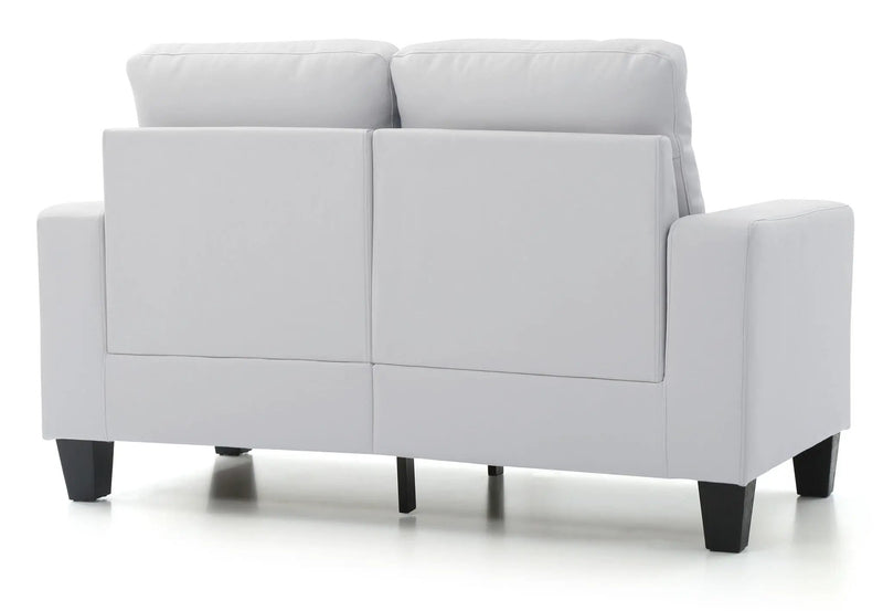 Newbury - Track Arm Loveseat For Cozy Spaces by Unique Piece Furniture