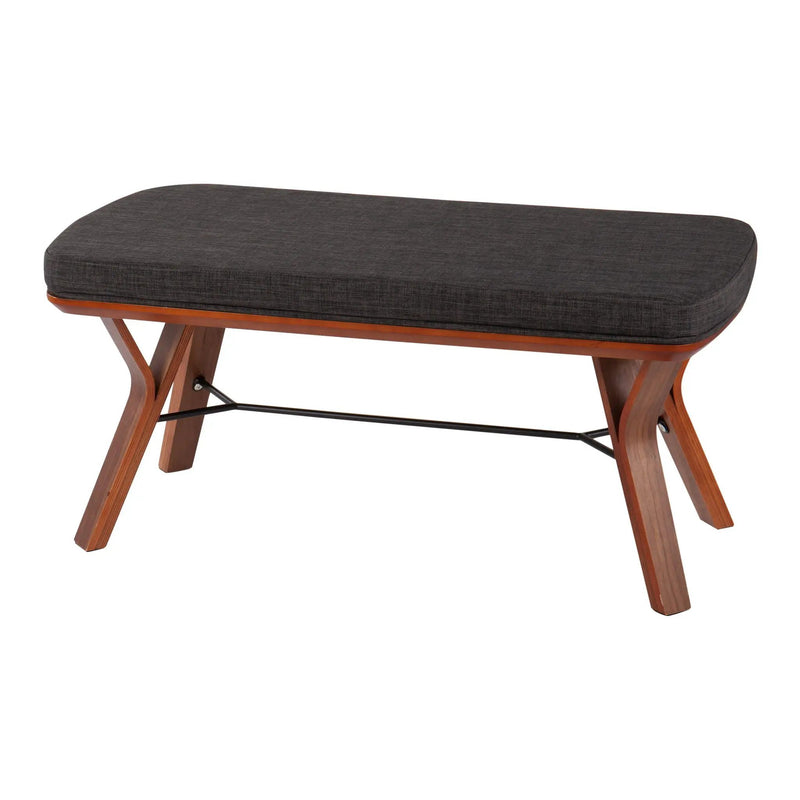 Folia - Mid Century Modern Bench by HouseOfZazla