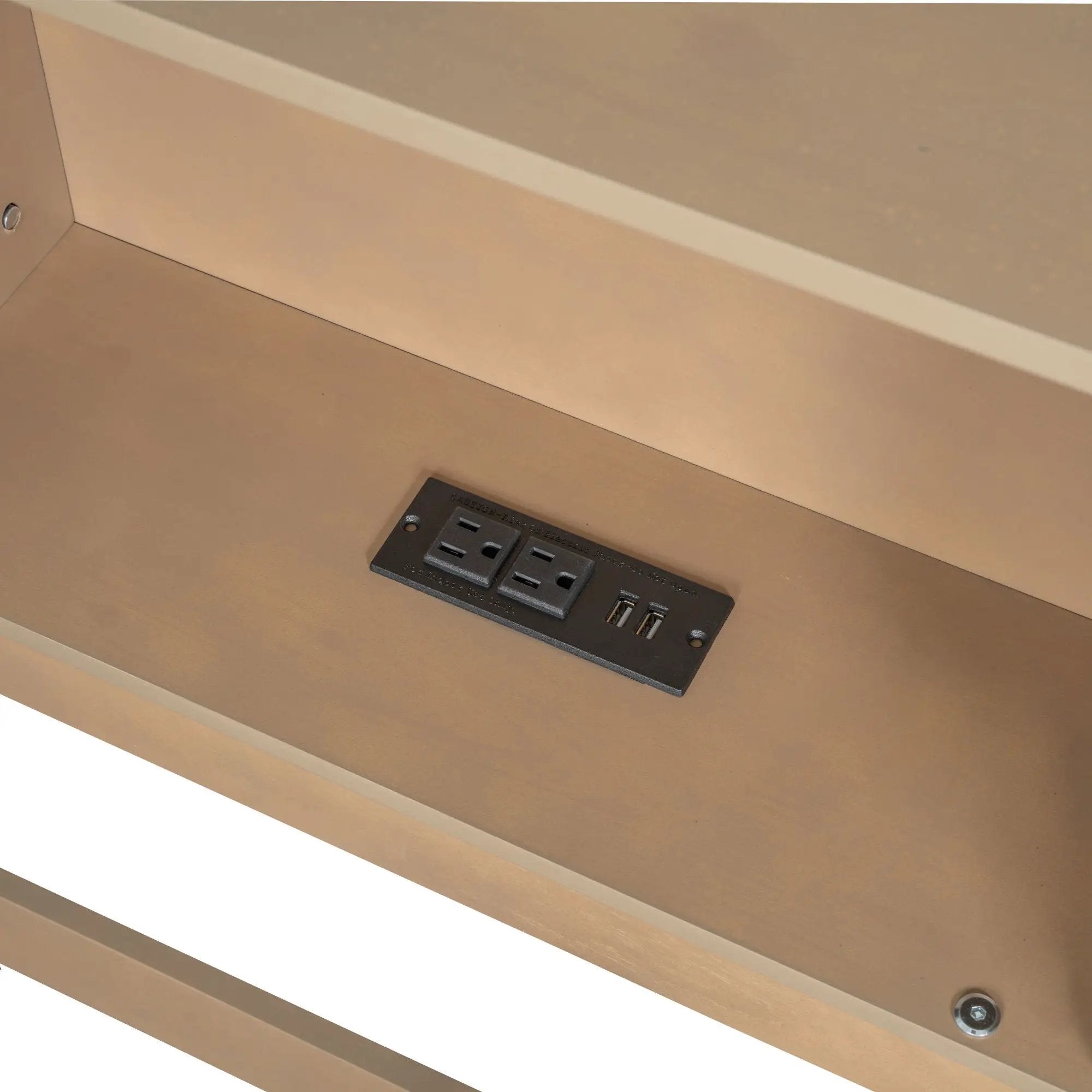 Floor Bed With Storage Cabinets And USB Ports by Unique Piece Furniture