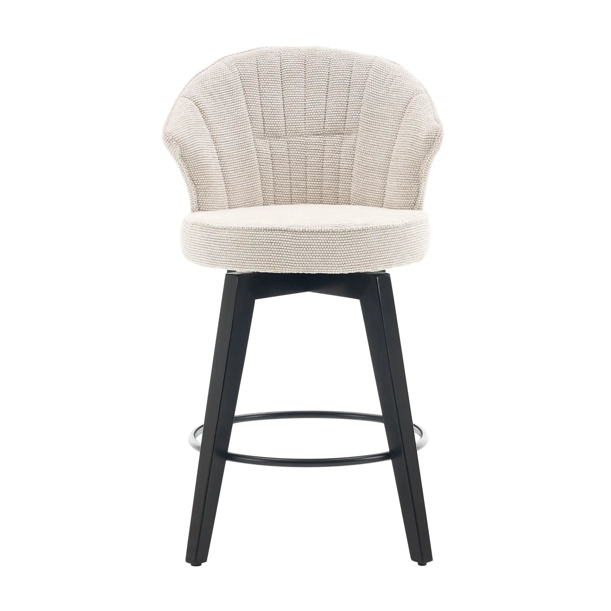 Wing Back Swivel Bar Stools (Set of 2) by HouseOfZazla