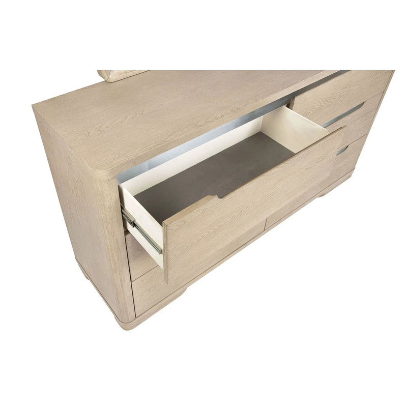 Mirador - 6 Drawer Bedroom Dresser - Natural by HouseOfZazla