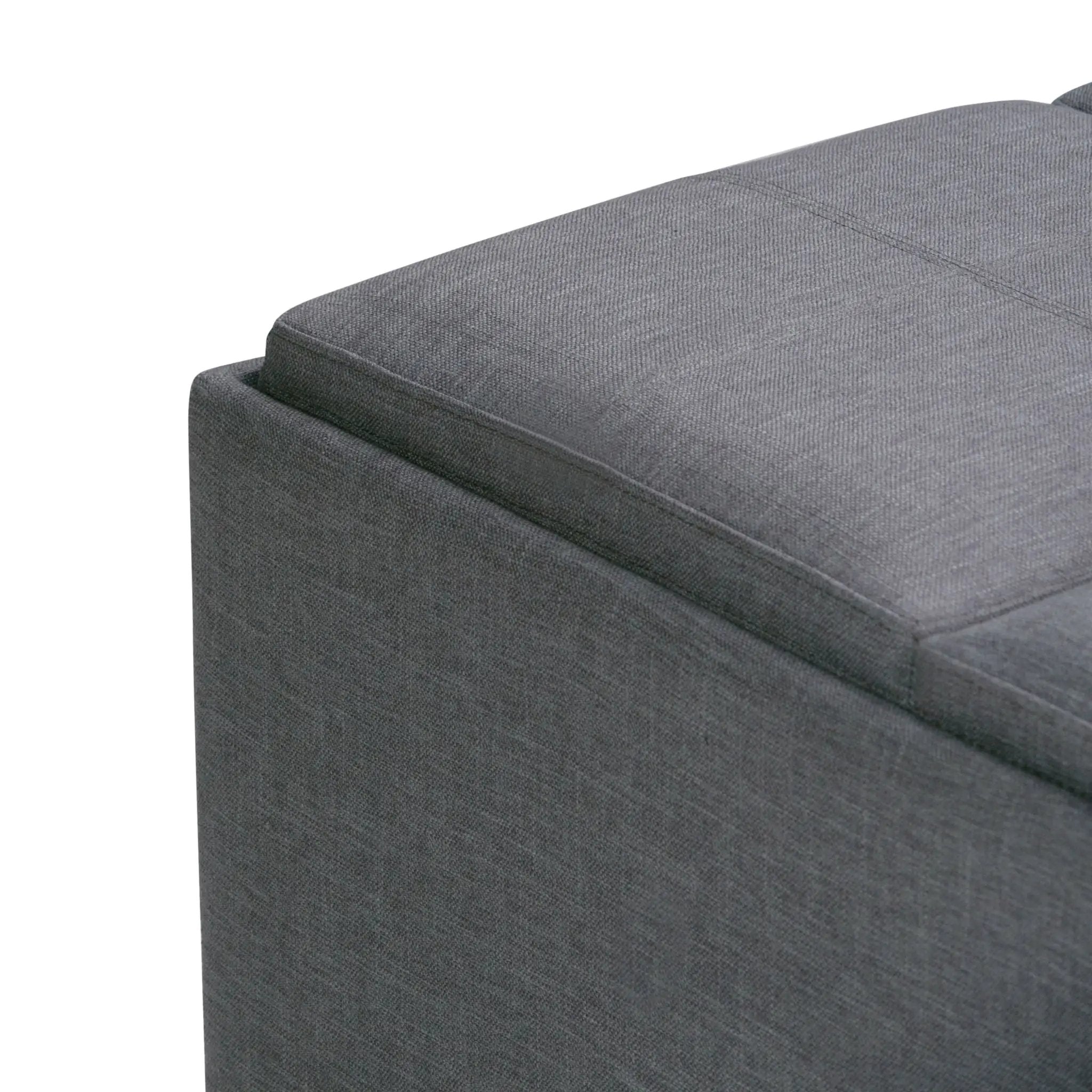 Avalon - Square Coffee Table, Storage Ottoman by Unique Piece Furniture