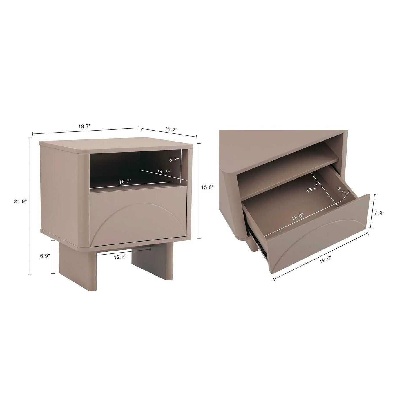 Ella - Nightstand by HouseOfZazla