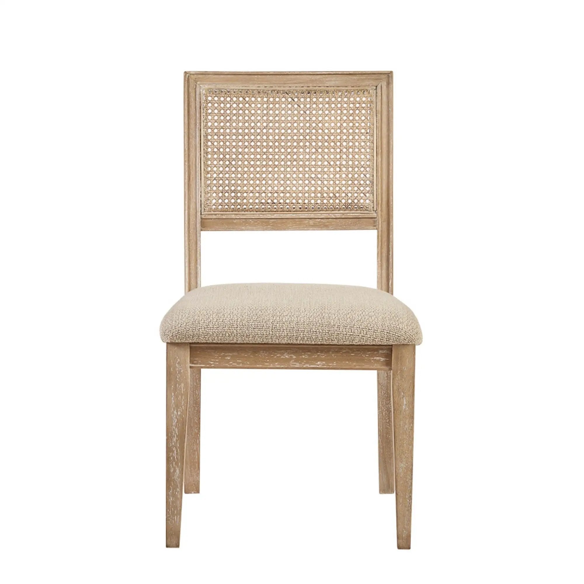 Modern Armless Dining Chair With Cane Back (Set of 2) by Unique Piece Furniture