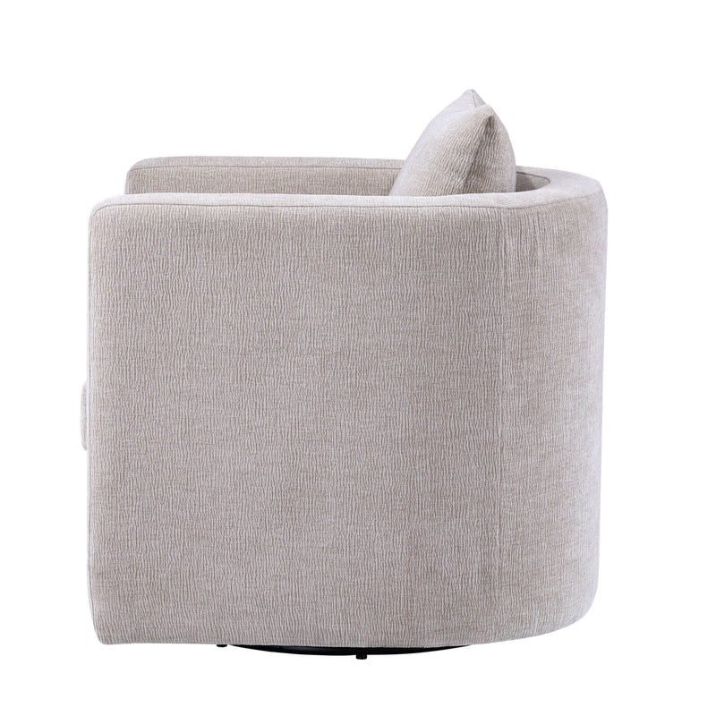Sutton - Swivel Barrel Chair by HouseOfZazla