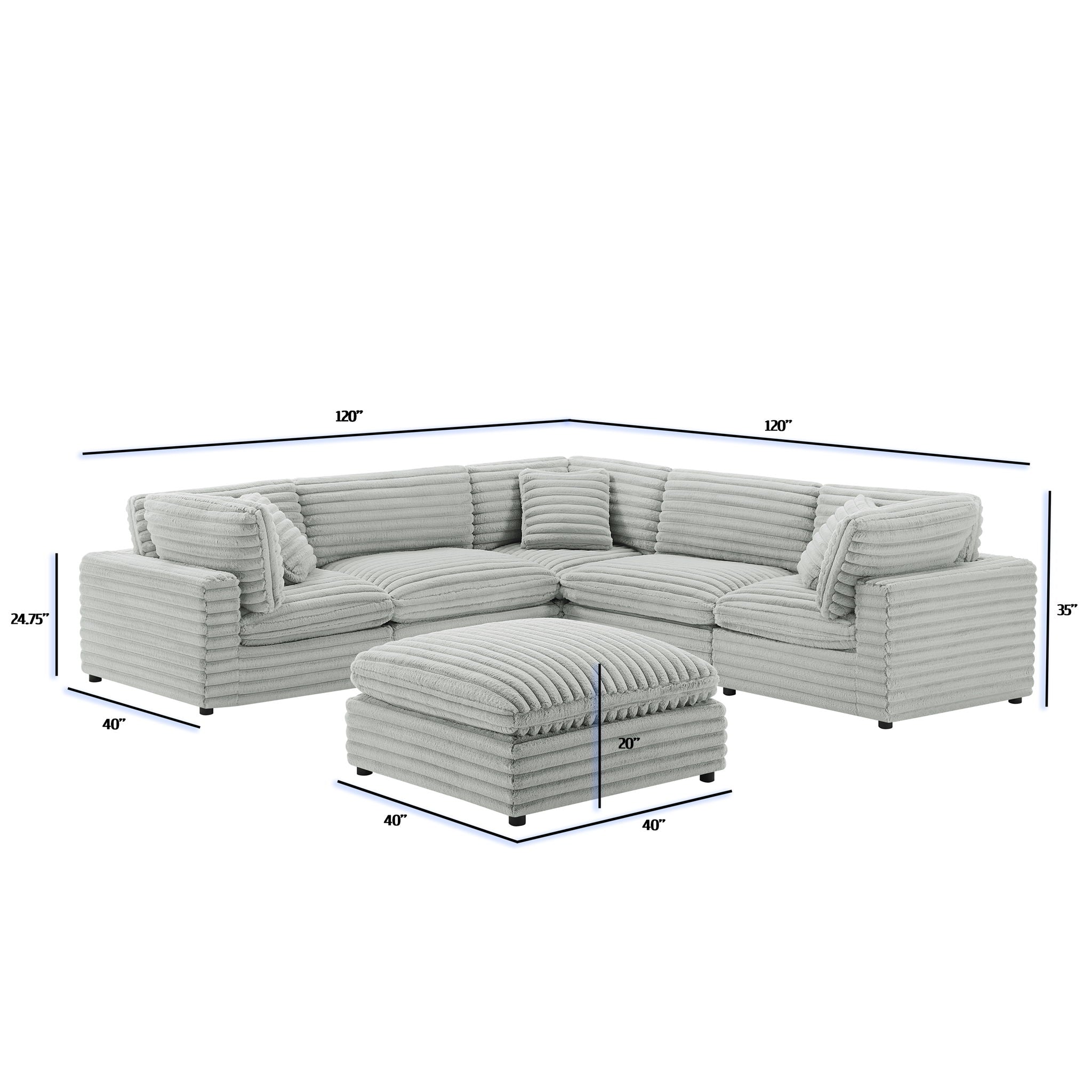 Jenny - Modular Sectional by HouseOfZazla