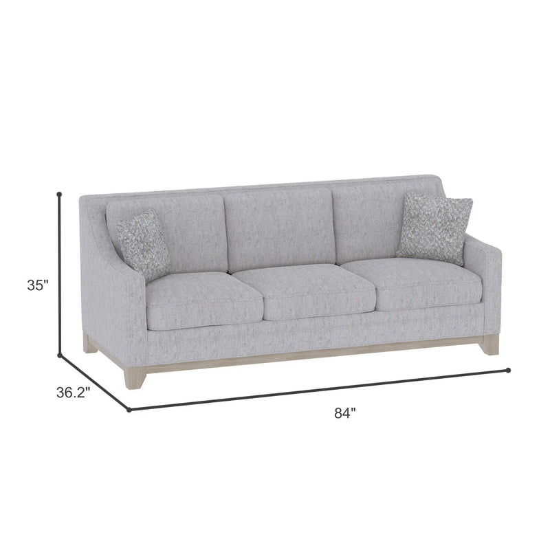 Sofa With Casual Accent - Gray by HouseOfZazla
