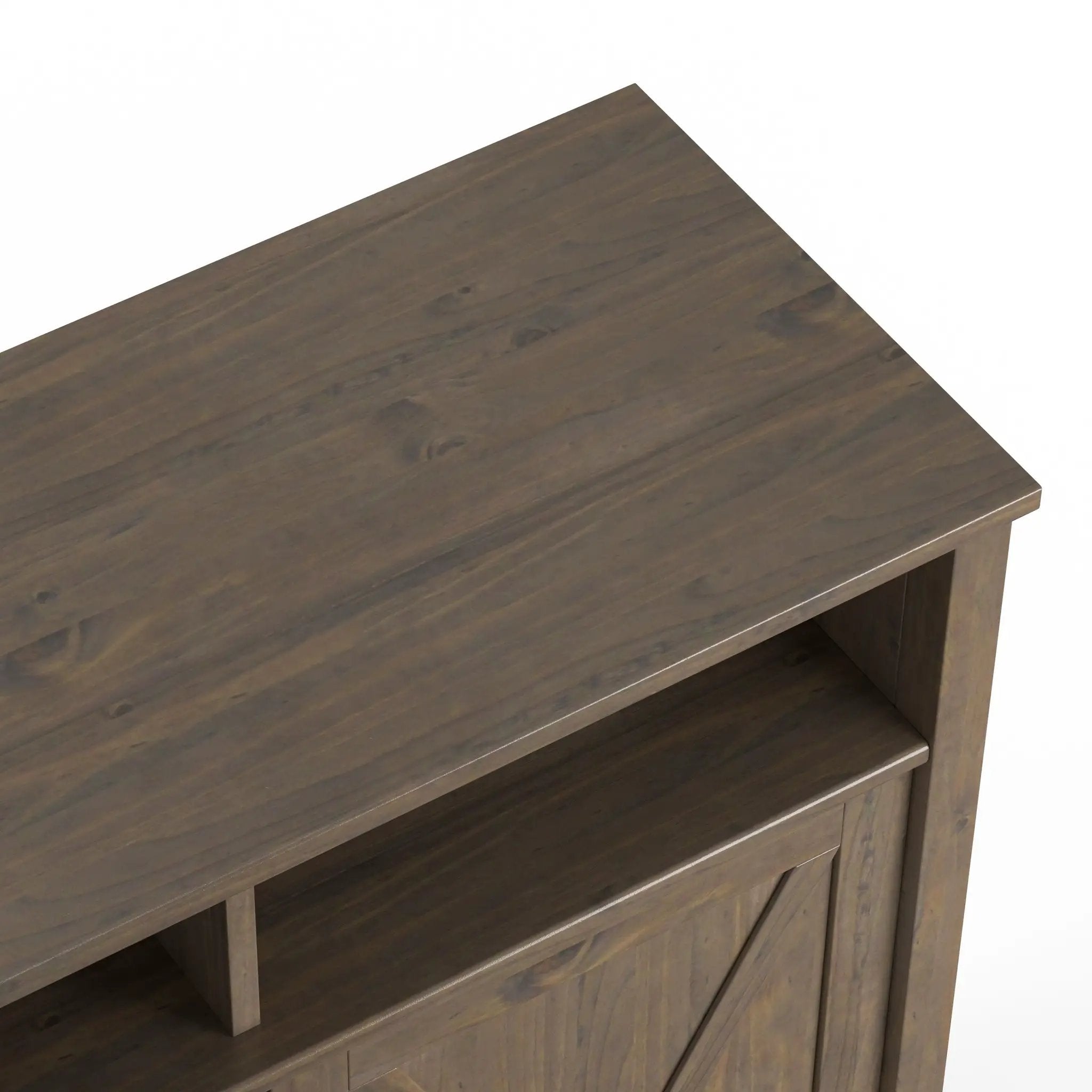 Ela - Medium Storage Cabinet - Smoky Brown by Unique Piece Furniture