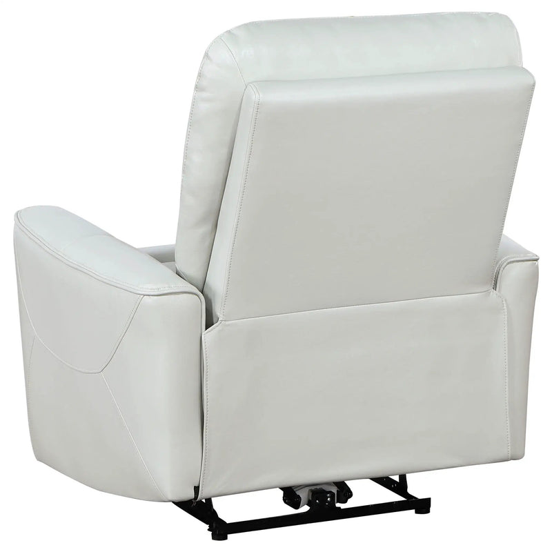 Dove Upholstered Power Recliner Chair With Smooth Power Recline And USB Charging - Gray by HouseOfZazla