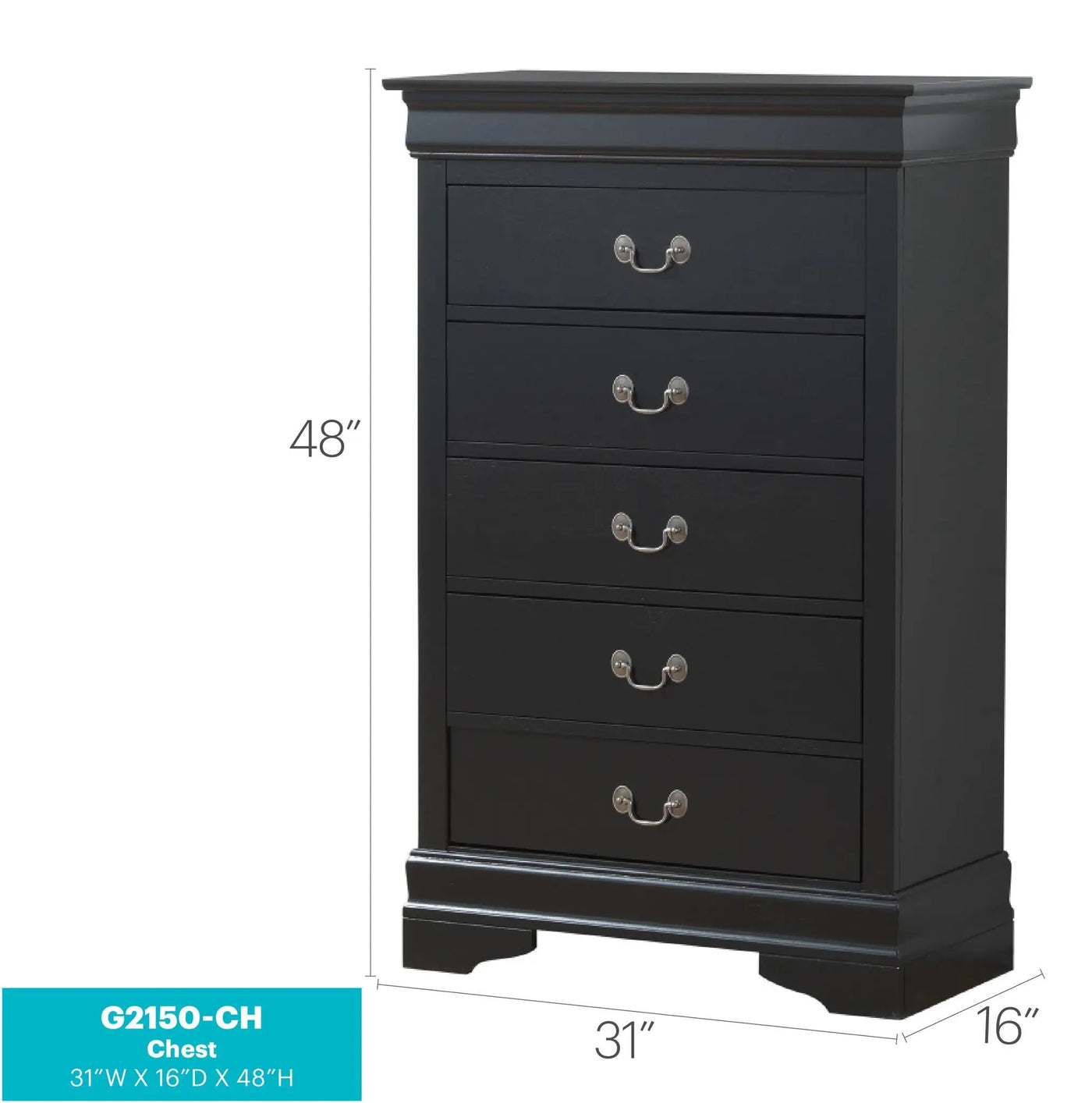 Louis Phillipe - Accent Chest by HouseOfZazla