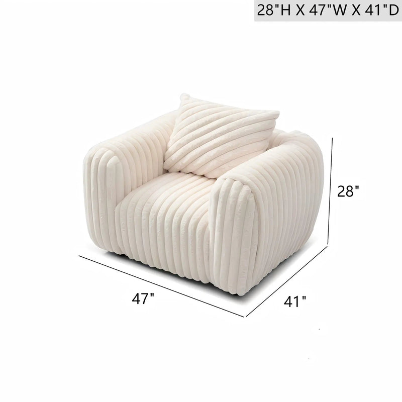 Cancun - Chair - White by Unique Piece Furniture