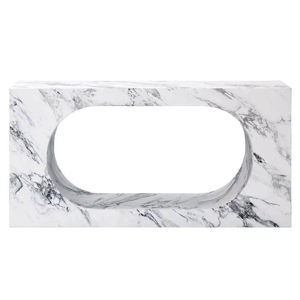 Fritzy - 59" Console Table - Engineered Stone by Unique Piece Furniture