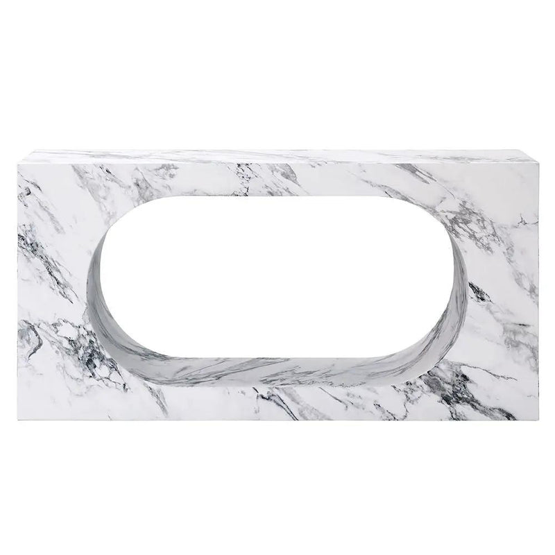 Fritzy - 59" Console Table - Engineered Stone by Unique Piece Furniture