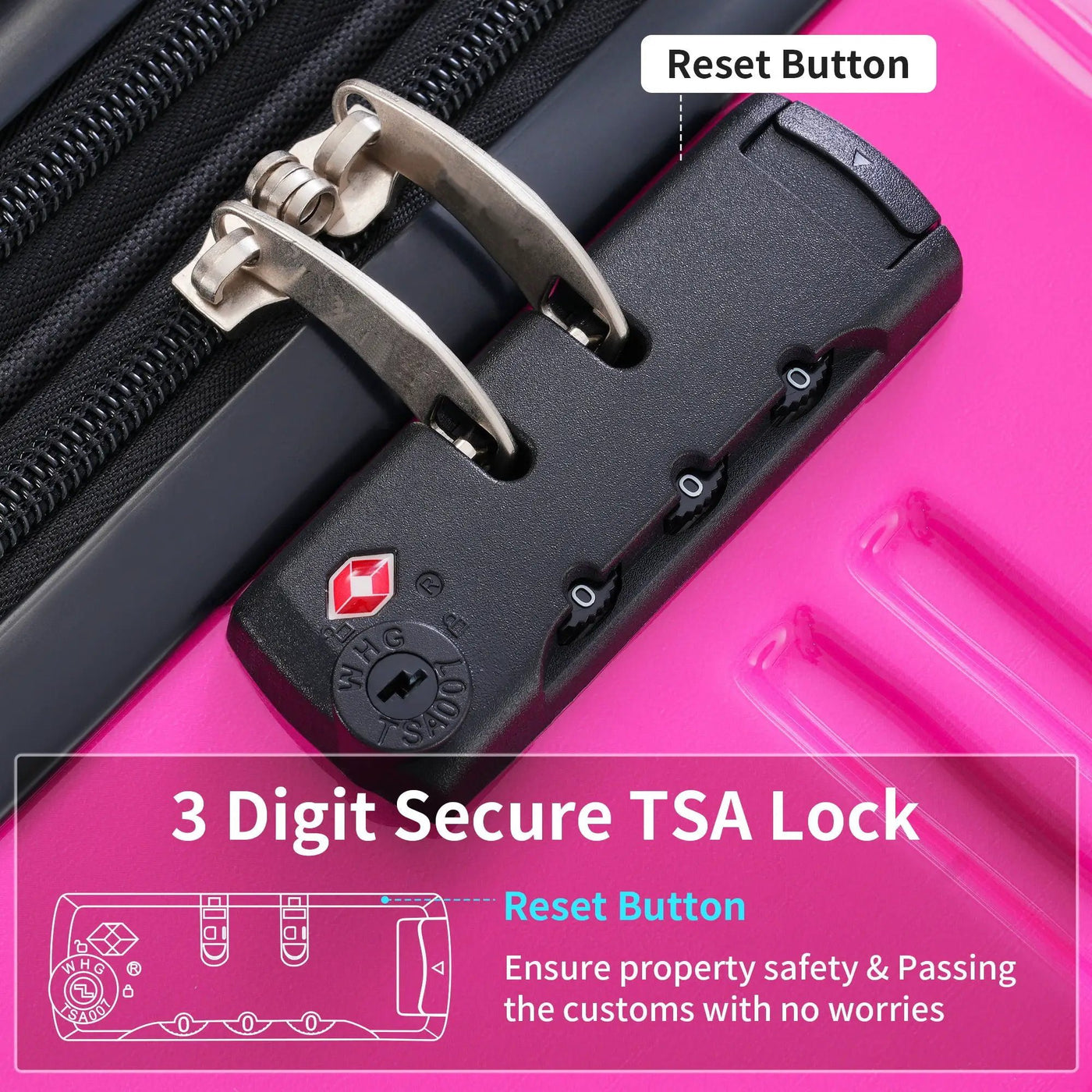 Hardshell Luggage Sets 3 Piece Gradient Color Expandable Suitcase With Spinner Wheels And Tsa Lock Lightweight 20" 24" 28" Available by HouseOfZazla