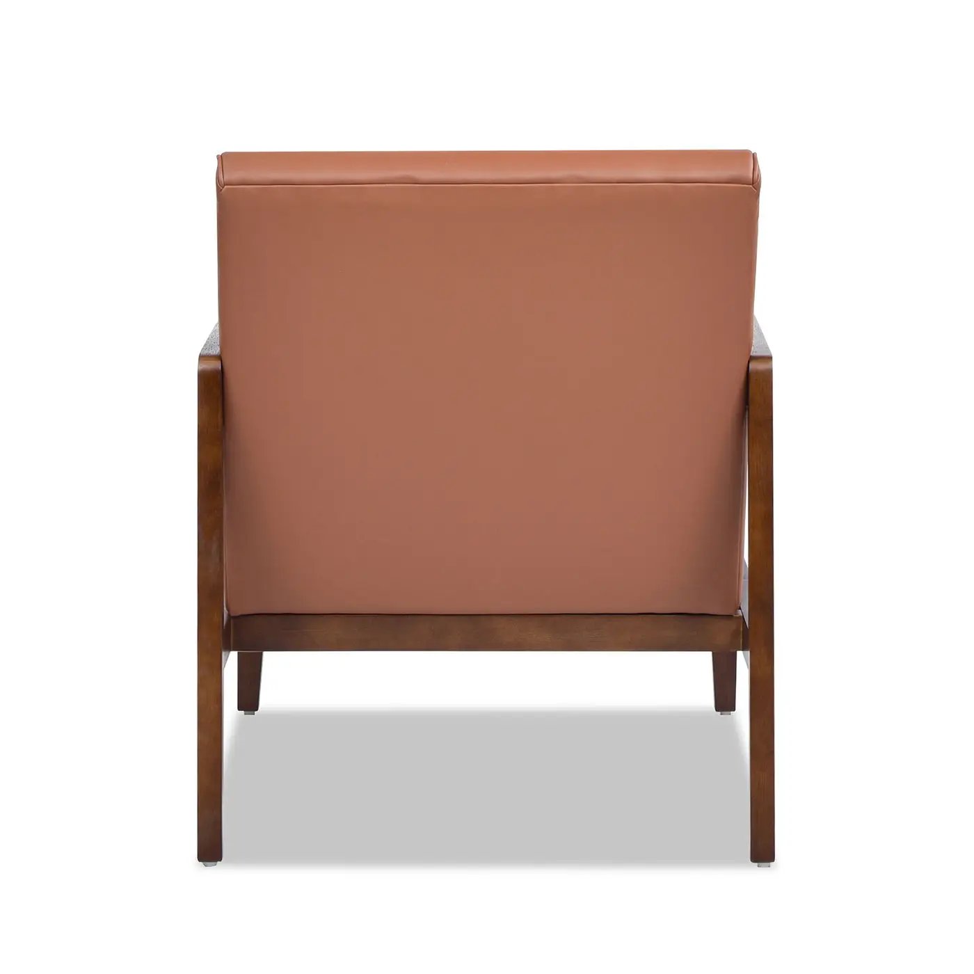 Kenneth - Modern Transitional Lounge Accent Chair - Brown by HouseOfZazla