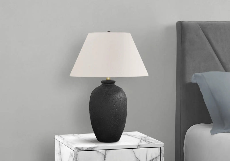 Lighting, Table Lamp, Ceramic, Modern - Black by Unique Piece Furniture