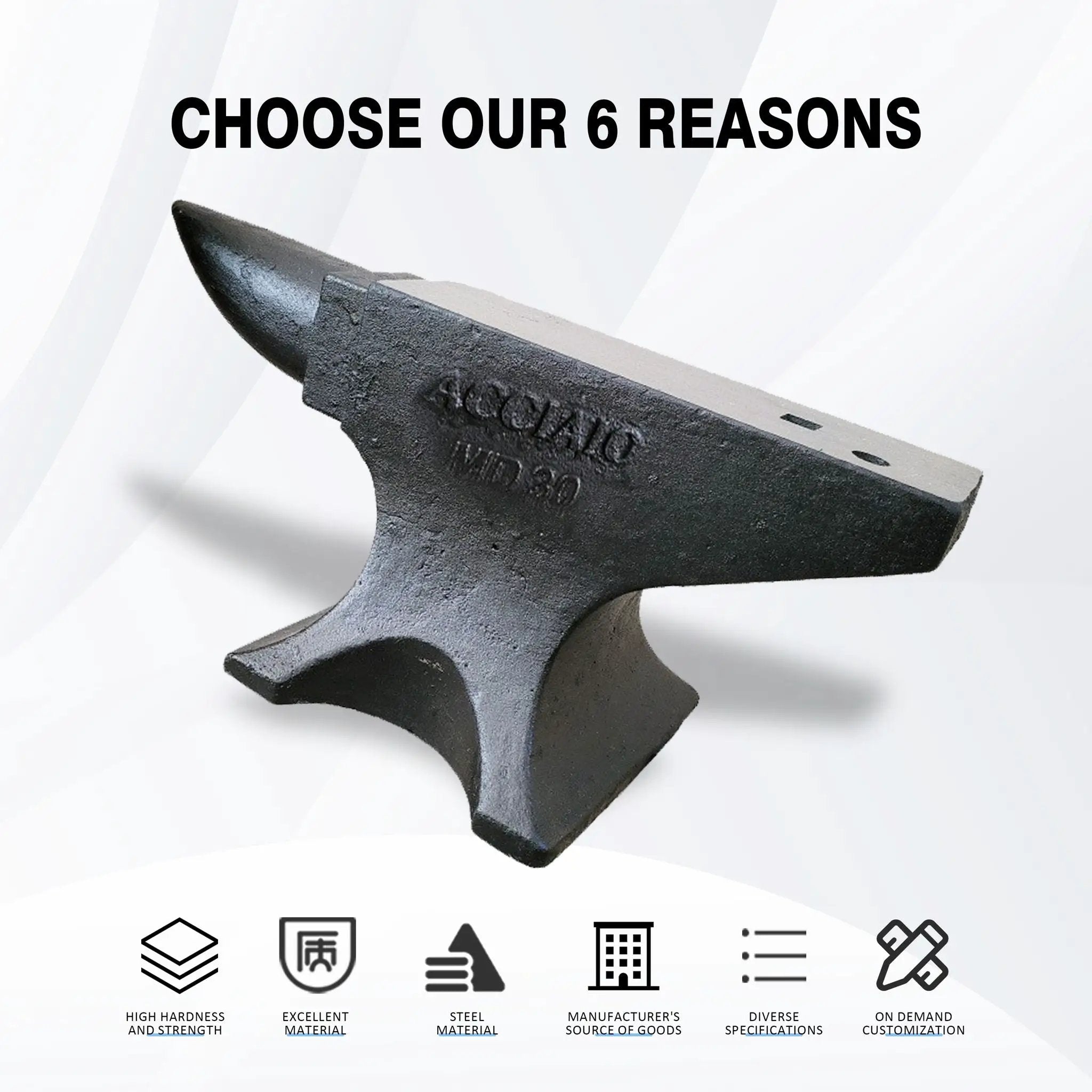 Single Horn Anvil 66Lbs Cast Steel Anvil smith For Sale Forge Tools And Equipment Anvil Rugged Round Horn Anvil smith Jewelers Metalsmith smith Tool - Black by HouseOfZazla