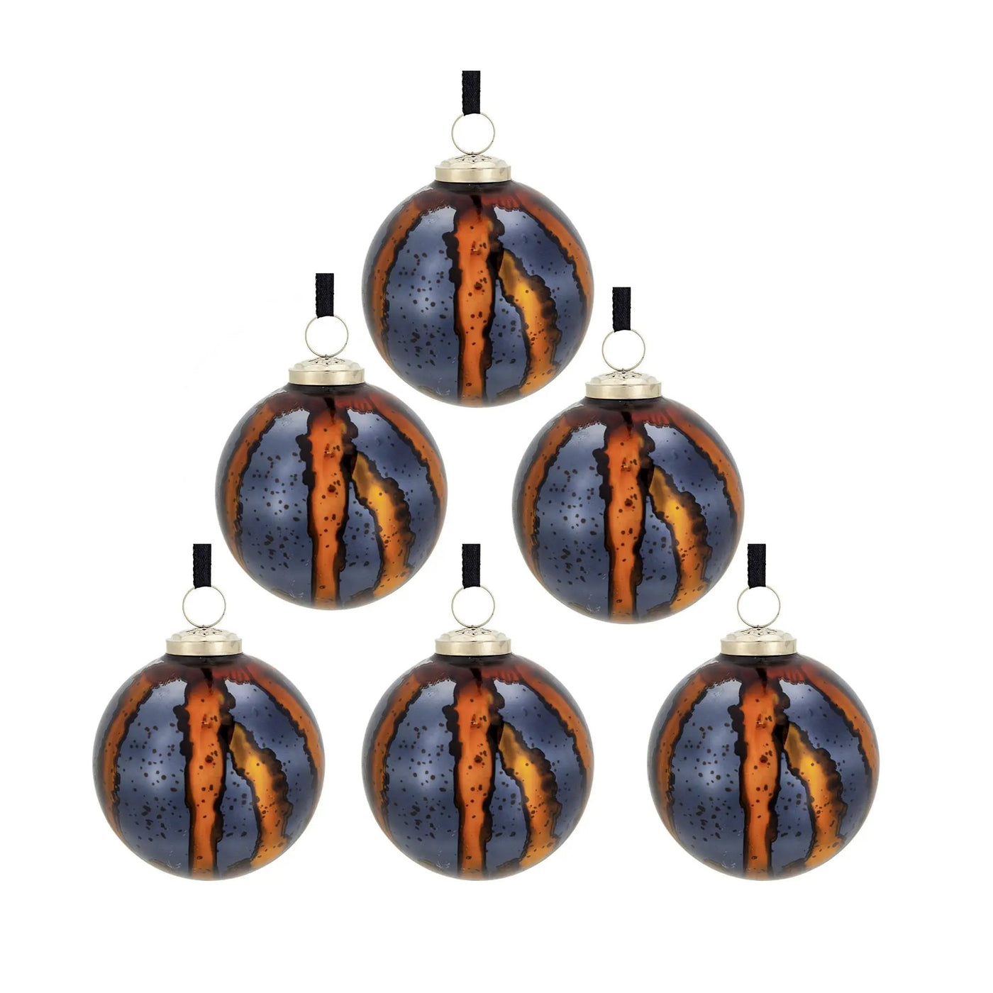 Christmas Ball Ornaments, Decorative Hanging Ball Christmas Tree Ornaments, For Holiday Party Decorations (Set of 6) by HouseOfZazla