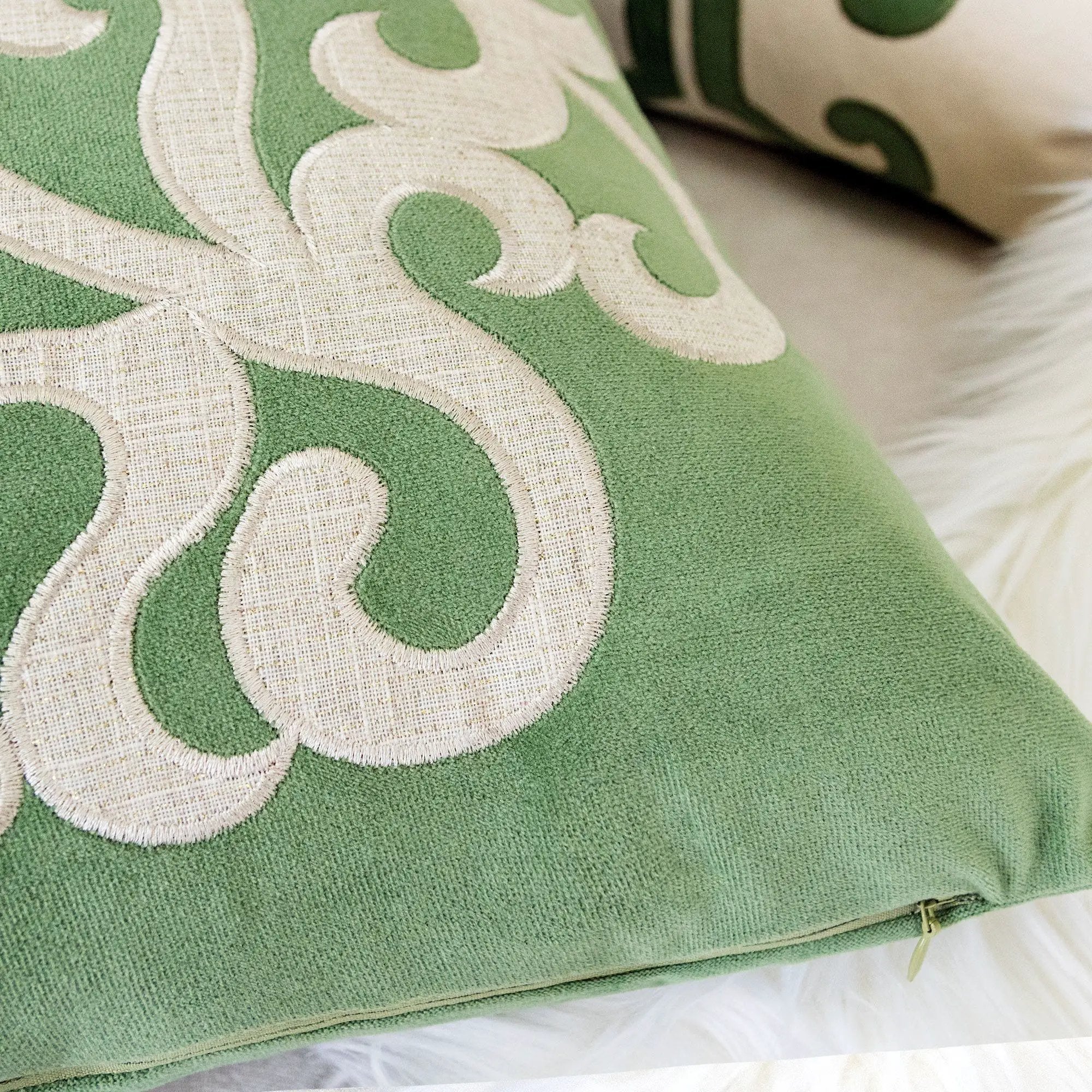 Dora - Pillow Cover With Matching Back by Unique Piece Furniture