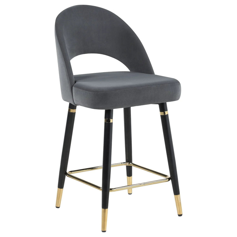 Open Back Counter Height Stools (Set of 2)