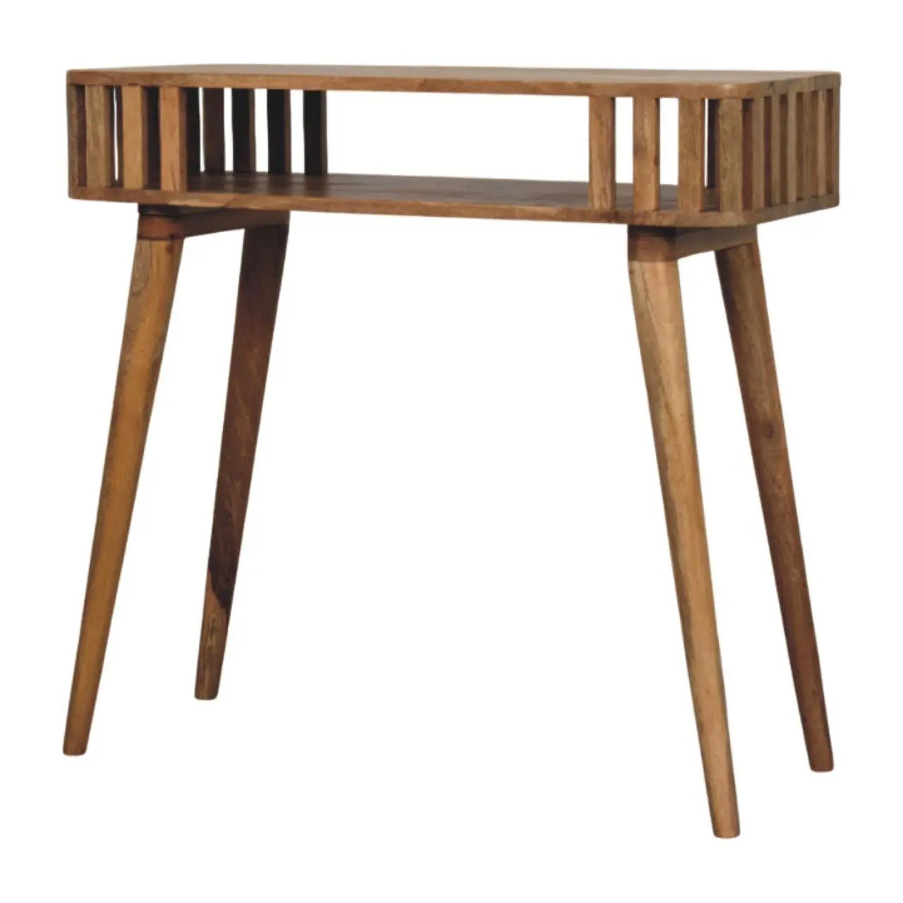 Slatted Console - Light Brown by HouseOfZazla