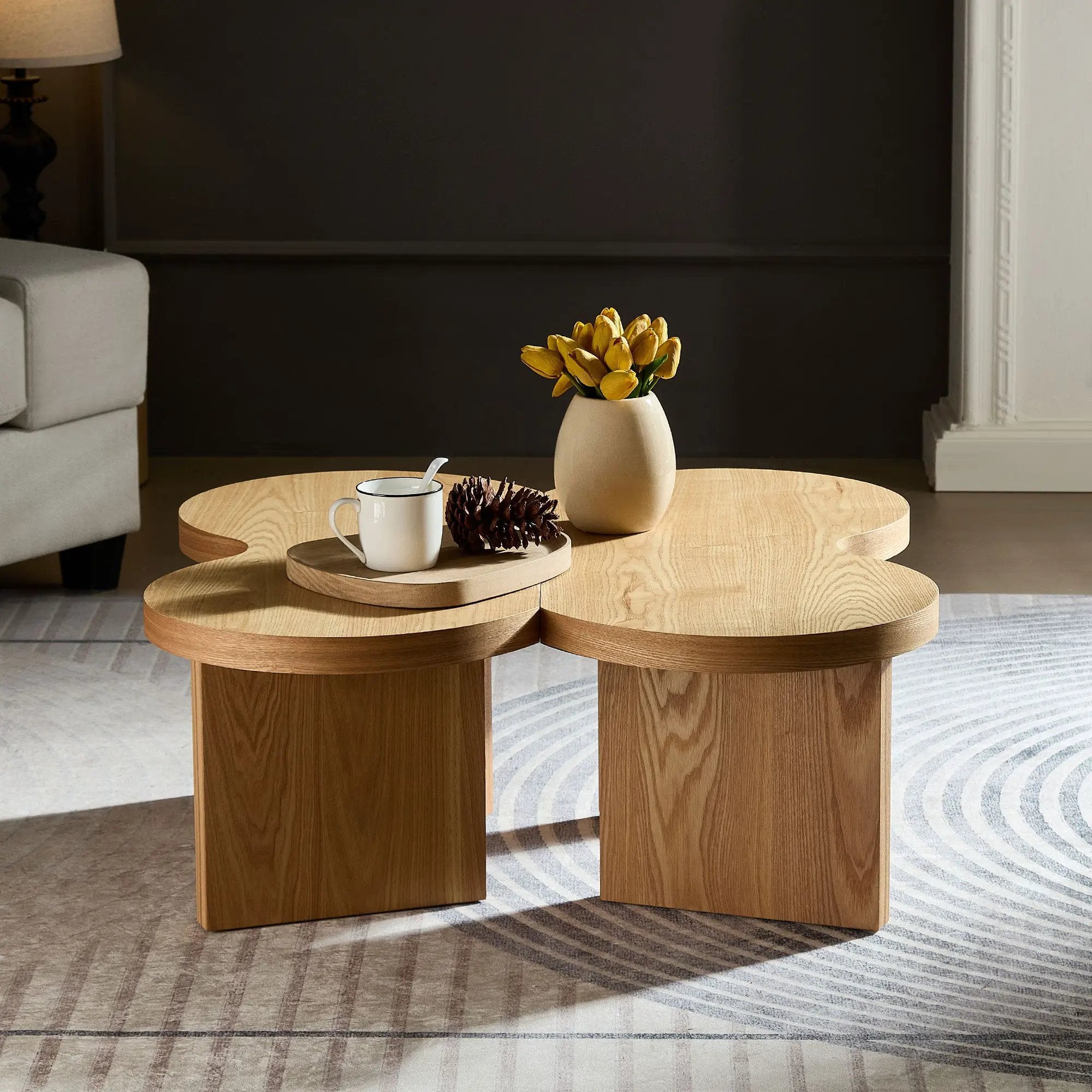 Modern Butterfly MDF Coffee Table by HouseOfZazla