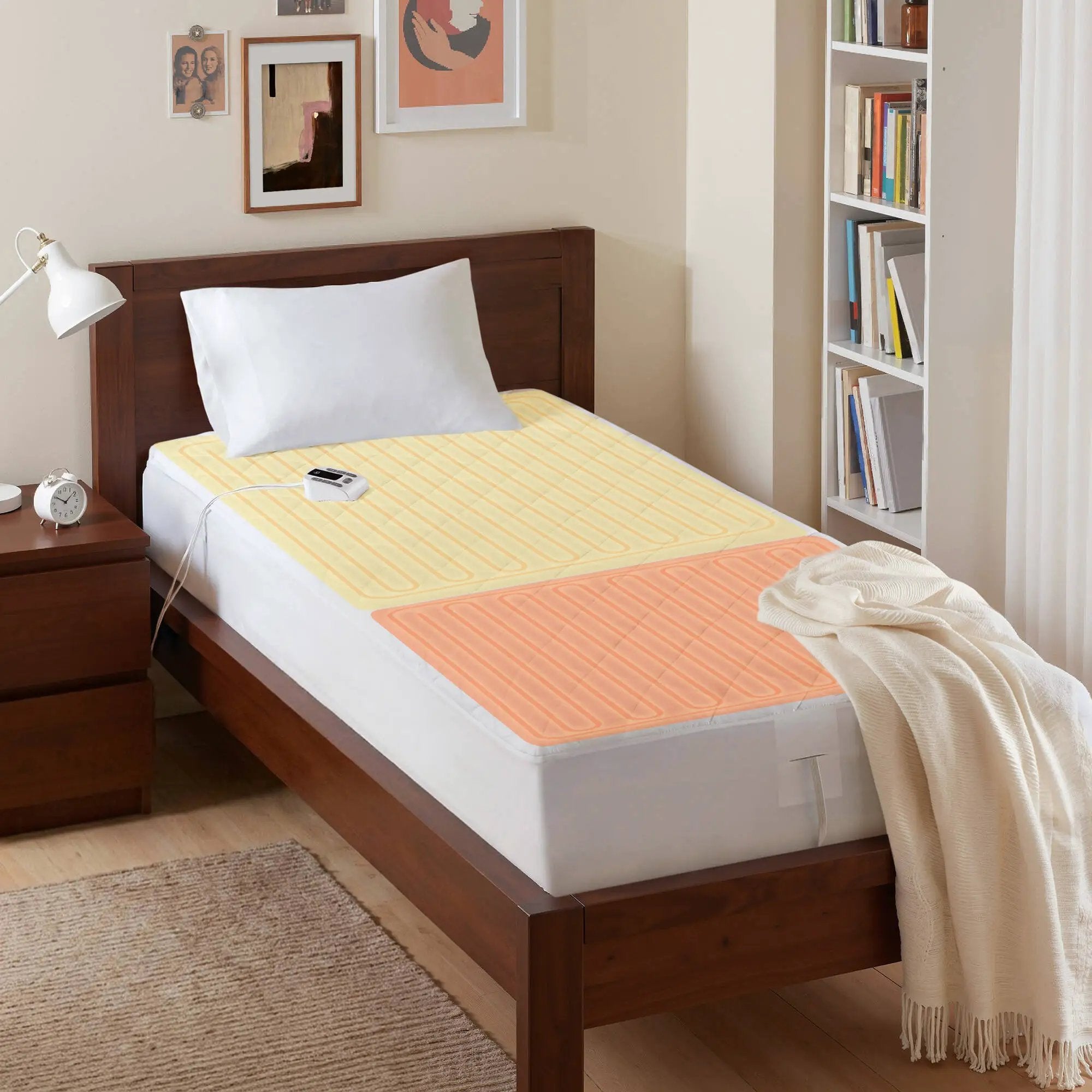 1-Piece Full Heated Mattress Pad by HouseOfZazla